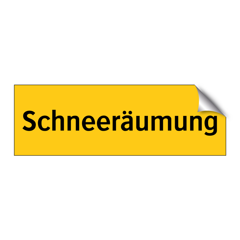 Schneeräumung