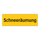 Schneeräumung