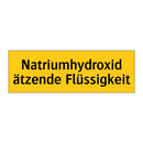 Natriumhydroxid ätzende Flüssigkeit