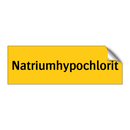 Natriumhypochlorit