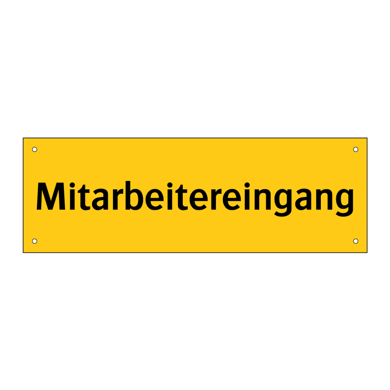 Mitarbeitereingang