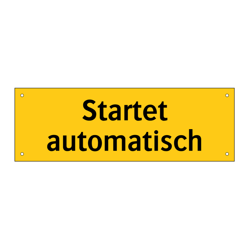 Startet automatisch