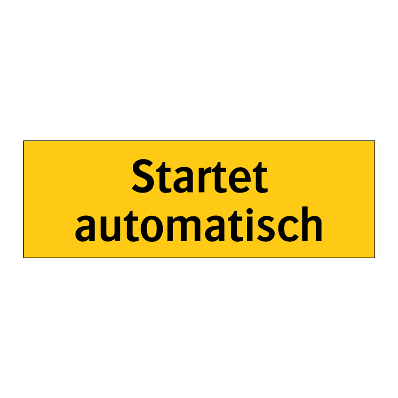 Startet automatisch