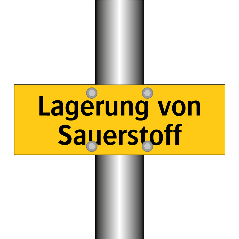 Lagerung von Sauerstoff
