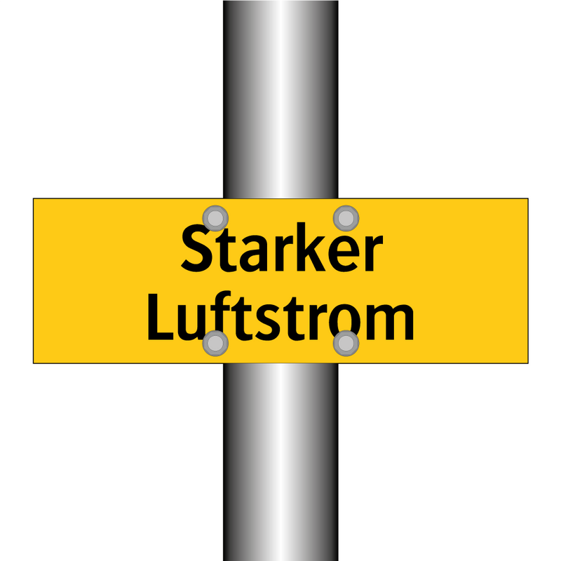 Starker Luftstrom
