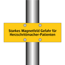 Starkes Magnetfeld Gefahr für Herzschrittmacher-Patienten