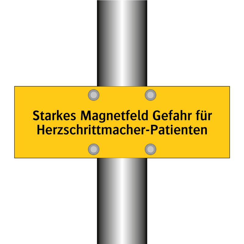 Starkes Magnetfeld Gefahr für Herzschrittmacher-Patienten