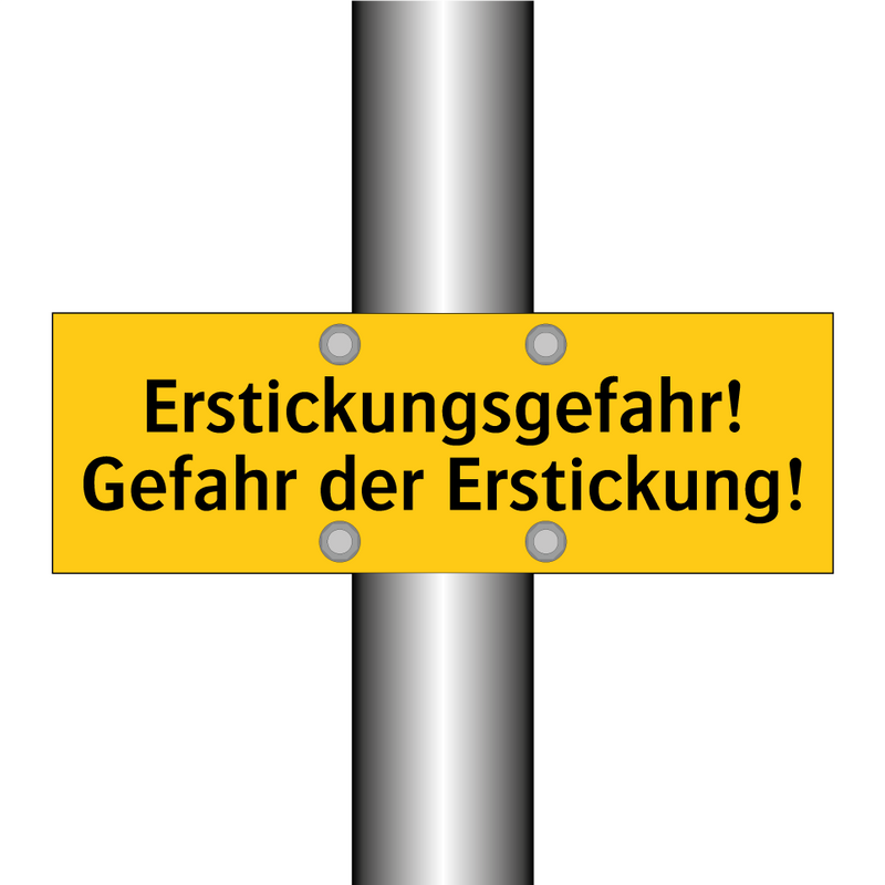 Erstickungsgefahr! Gefahr der Erstickung!