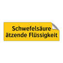 Schwefelsäure ätzende Flüssigkeit