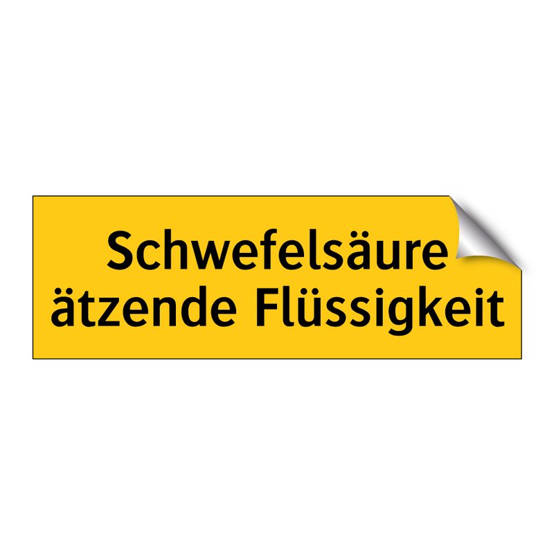 Schwefelsäure ätzende Flüssigkeit