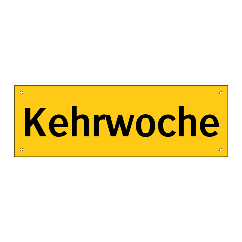 Kehrwoche