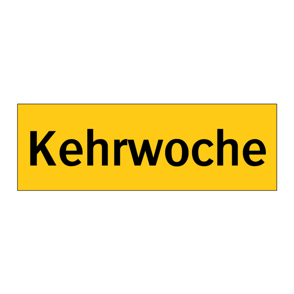 Kehrwoche