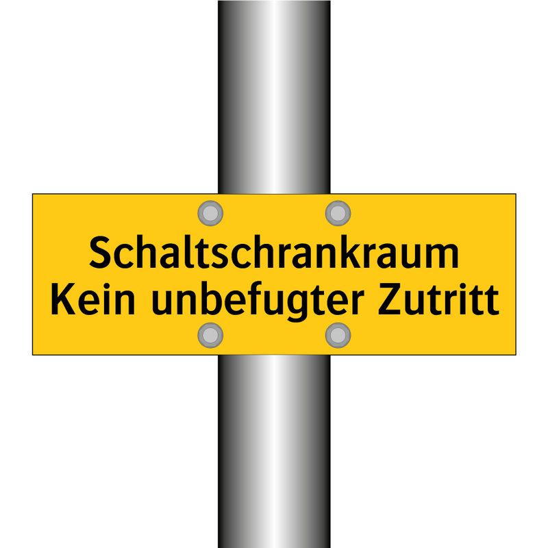 Schaltschrankraum Kein unbefugter Zutritt