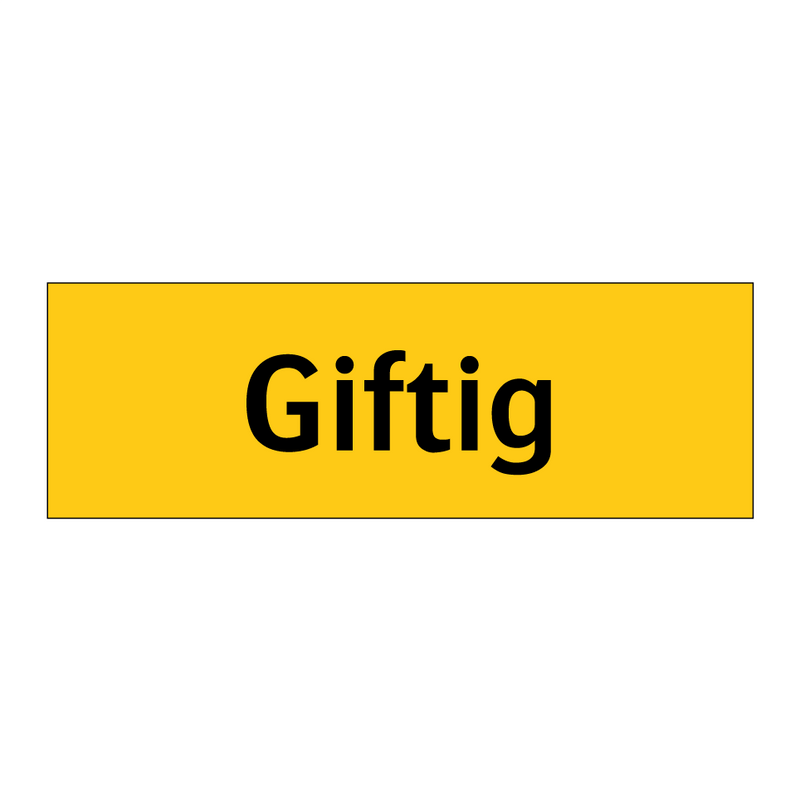 Giftig