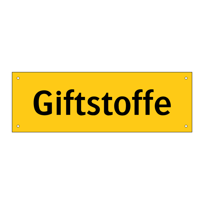 Giftstoffe