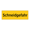 Schneidgefahr