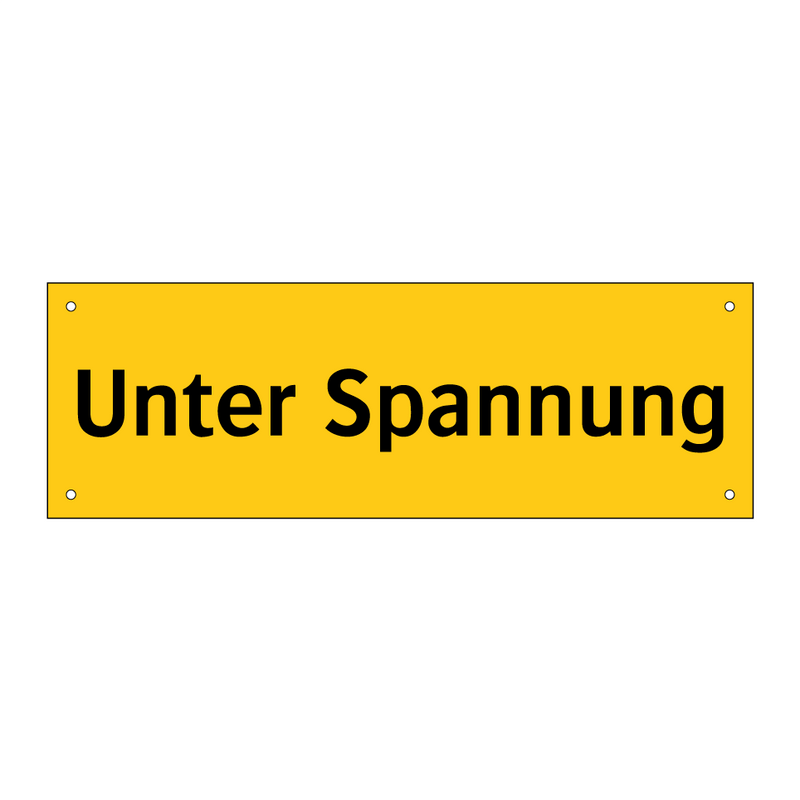 Unter Spannung