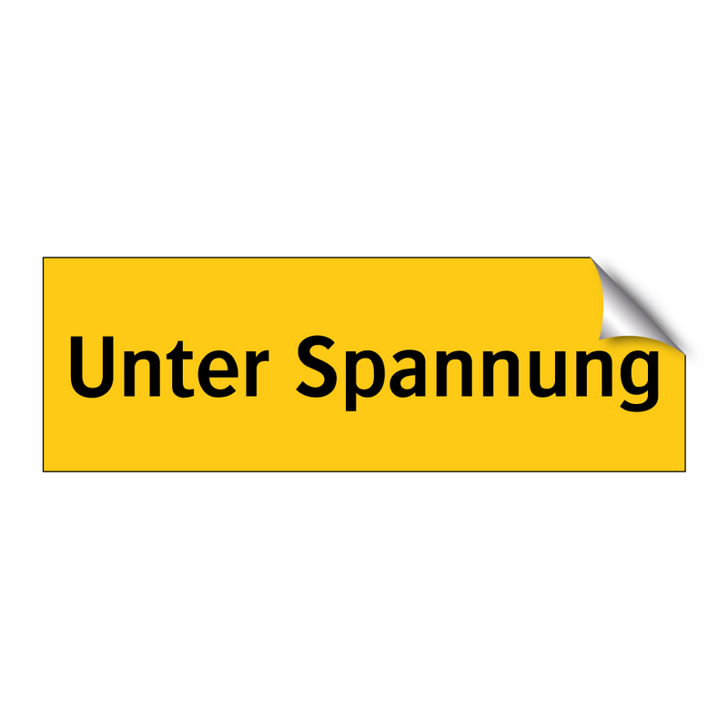 Unter Spannung