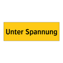 Unter Spannung