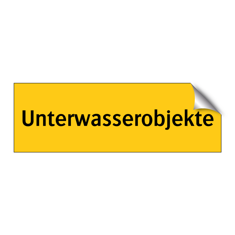 Unterwasserobjekte