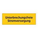 Unterbrechungsfreie Stromversorgung