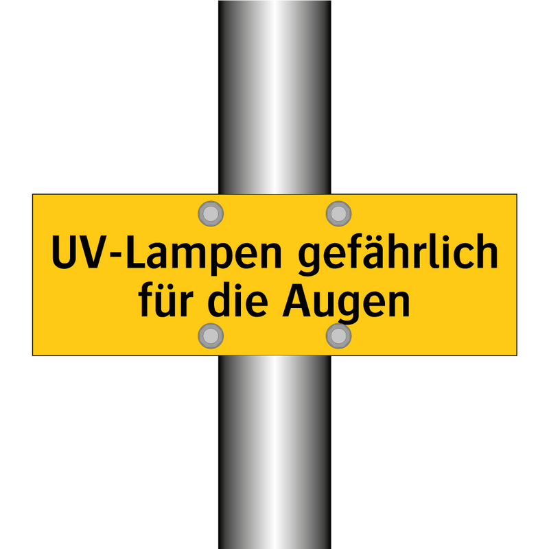 UV-Lampen gefährlich für die Augen