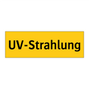 UV-Strahlung