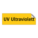 UV Ultraviolett