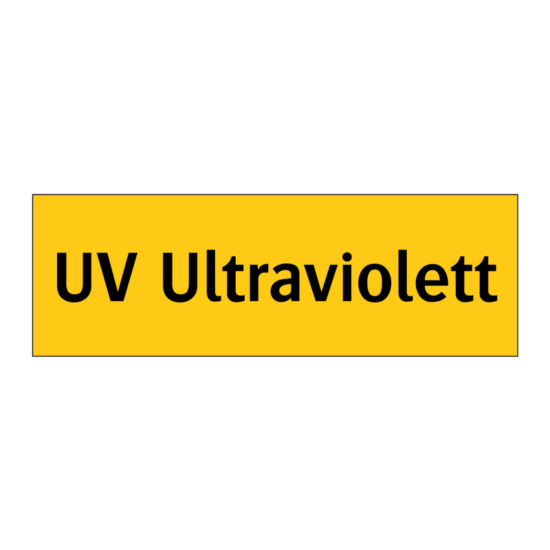 UV Ultraviolett