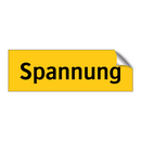 Spannung