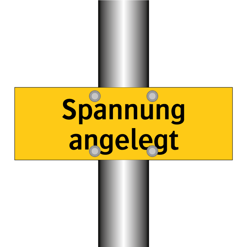 Spannung angelegt