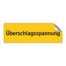 Überschlagsspannung