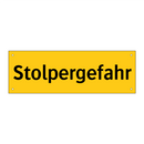 Stolpergefahr