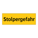 Stolpergefahr