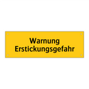 Warnung Erstickungsgefahr