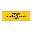Warnung Umweltgefährdende Stoffe