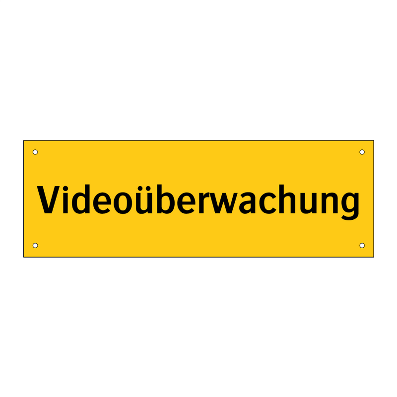 Videoüberwachung