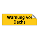 Warnung vor Dachs