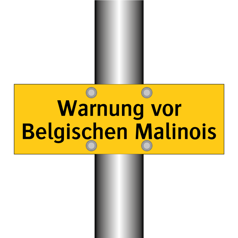 Warnung vor Belgischen Malinois