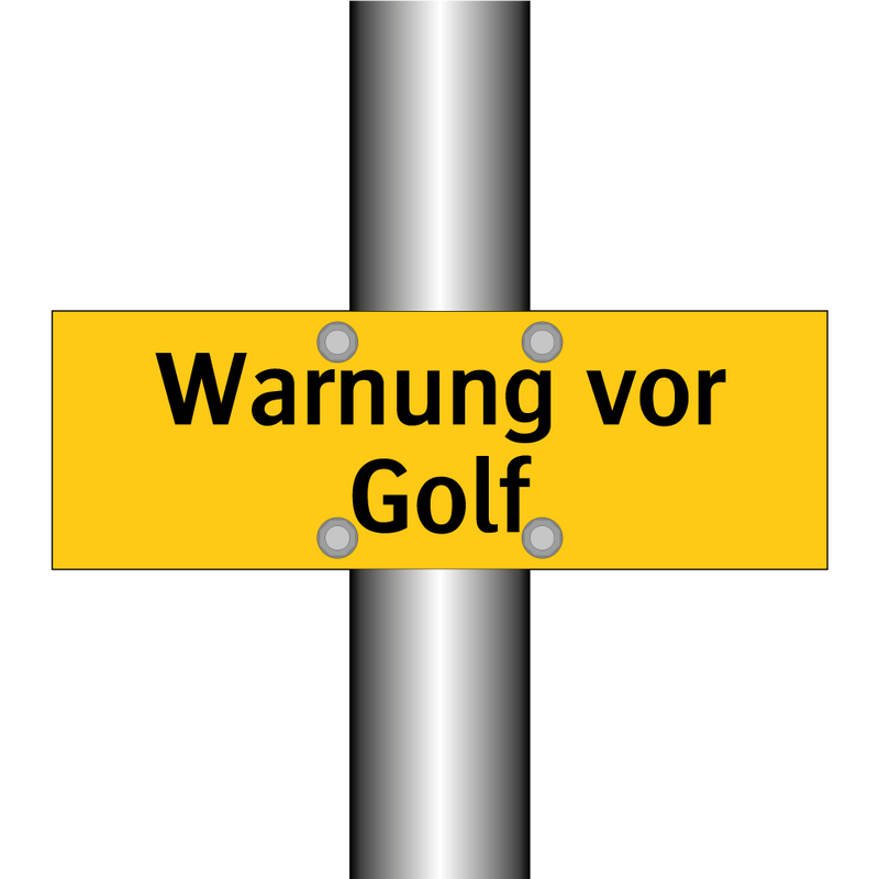 Warnung vor Golf
