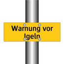 Warnung vor Igeln