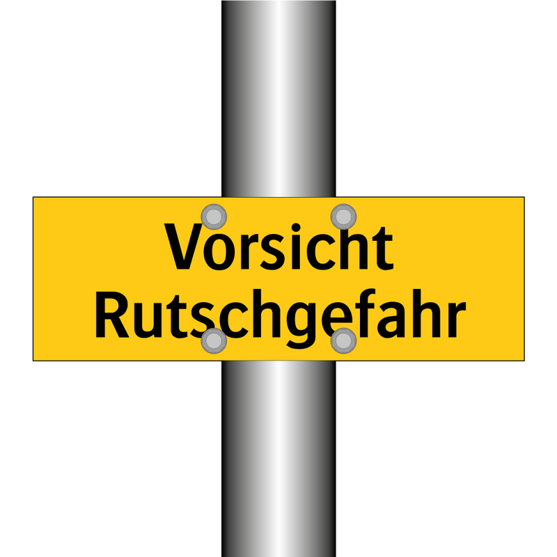Vorsicht Rutschgefahr