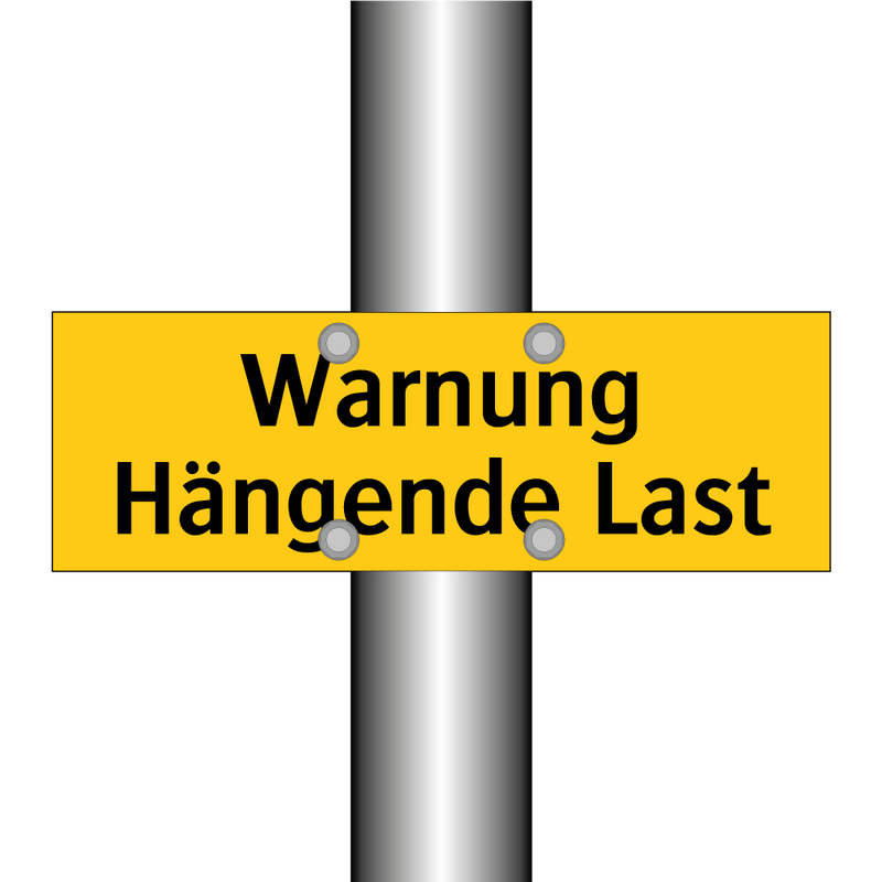 Warnung Hängende Last