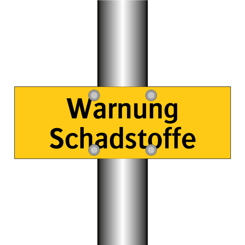Warnung Schadstoffe