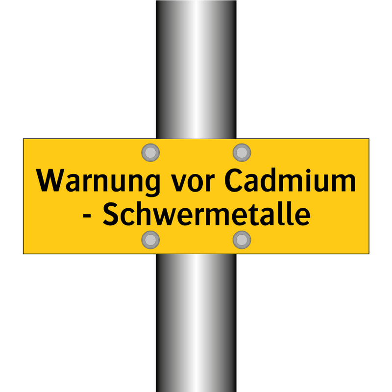 Warnung vor Cadmium - Schwermetalle