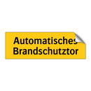 Automatisches Brandschutztor