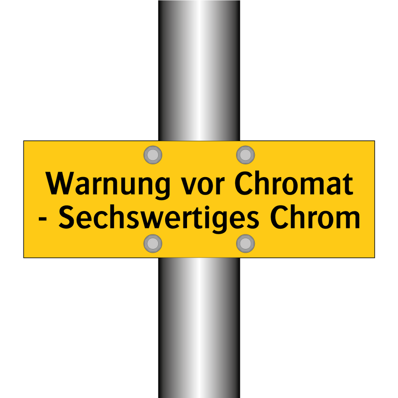 Warnung vor Chromat - Sechswertiges Chrom