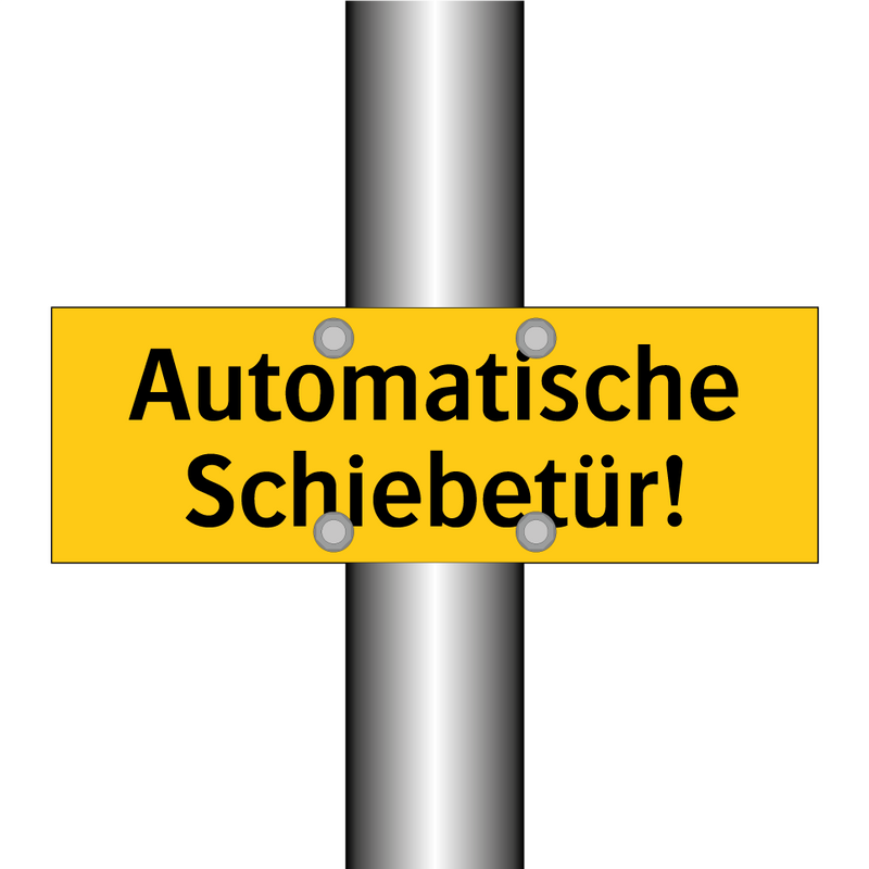 Automatische Schiebetür!