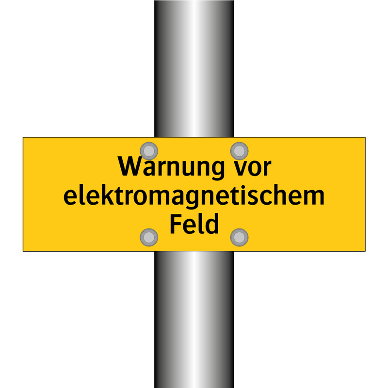 Warnung vor elektromagnetischem Feld