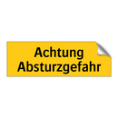Achtung Absturzgefahr